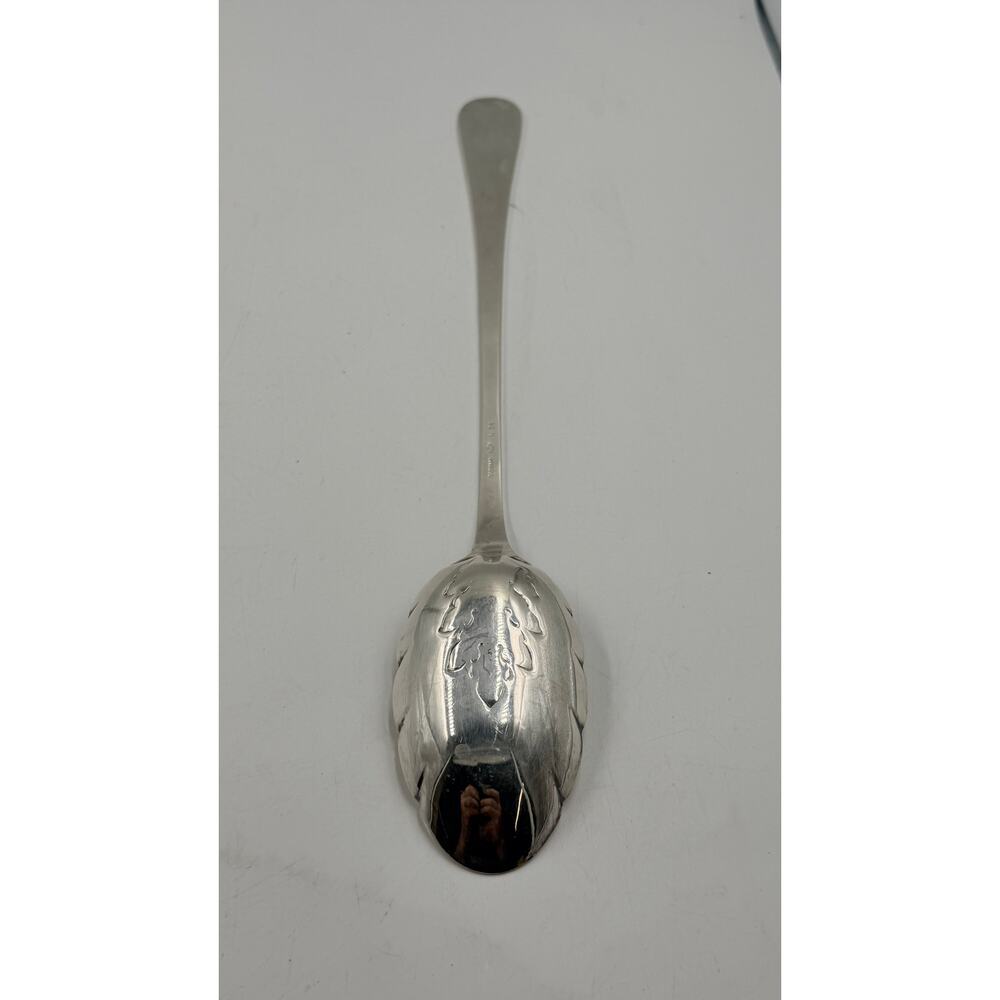 Vintage 1950's 14" Gorham N24 EP Silver Plate Large Serving Spoon Silverplate - Picture 5 of 5